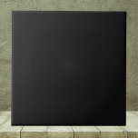 Jet Black Solid Colour Tile<br><div class="desc">Jet Black Solid Colour</div>