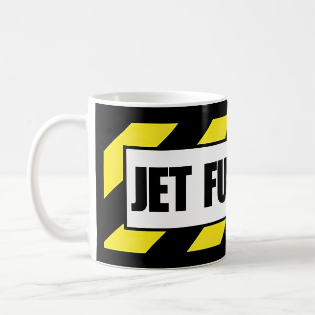 Jet Carburant seulement café Mug (Gauche)