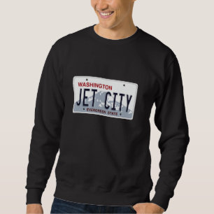 Jet City Seattle Washington State Hometown Neighbo Sweatshirt