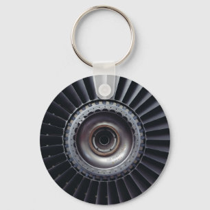 Jet Engine Keychain
