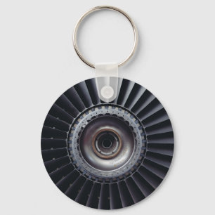 Jet Engine Keychain
