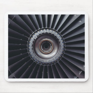 Jet Engine Mouse Pad