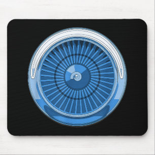 Jet Engine Mouse Pad