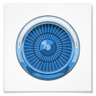 Jet Engine Photo Print