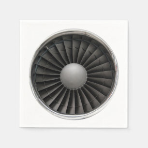 Jet Engine Turbine Fan Napkin