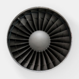 Jet Engine Turbine Fan Paperweight
