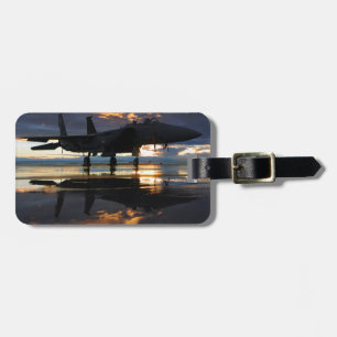 Jet Fighter Aircraft Pilot Wings Destiny Luggage Tag