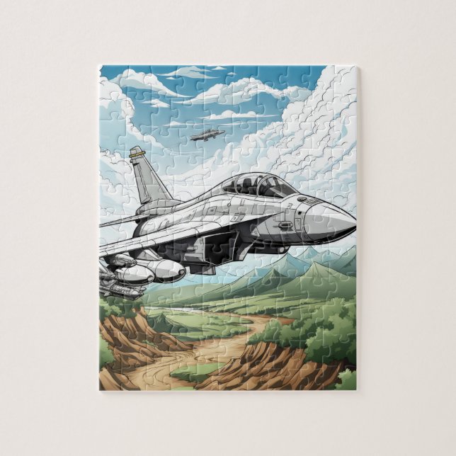 Jet Fighters Jigsaw Puzzle (Vertical)