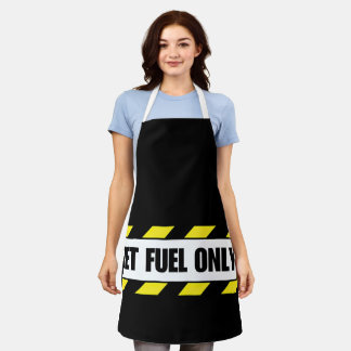 Jet Fuel Only Aviation Decal Apron