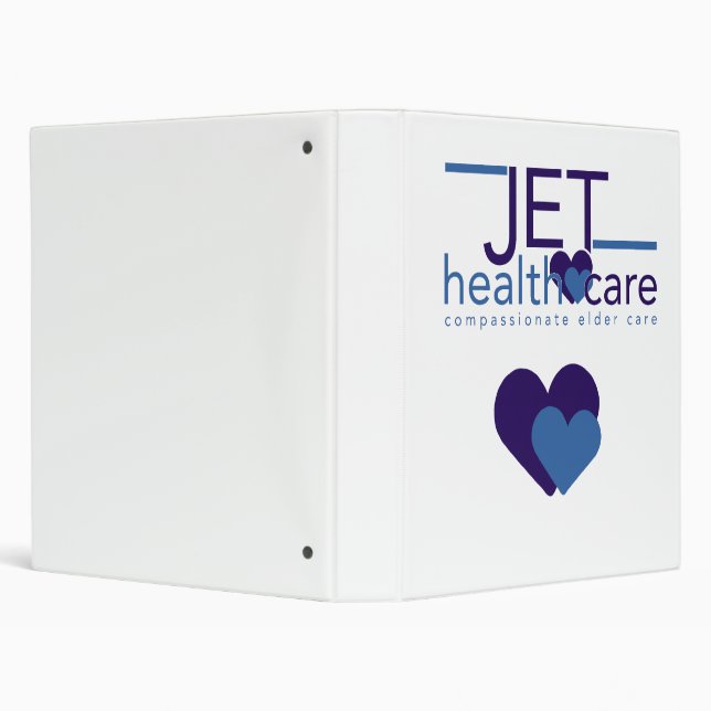 JET Healthcare 3-Ring Binder (Background)