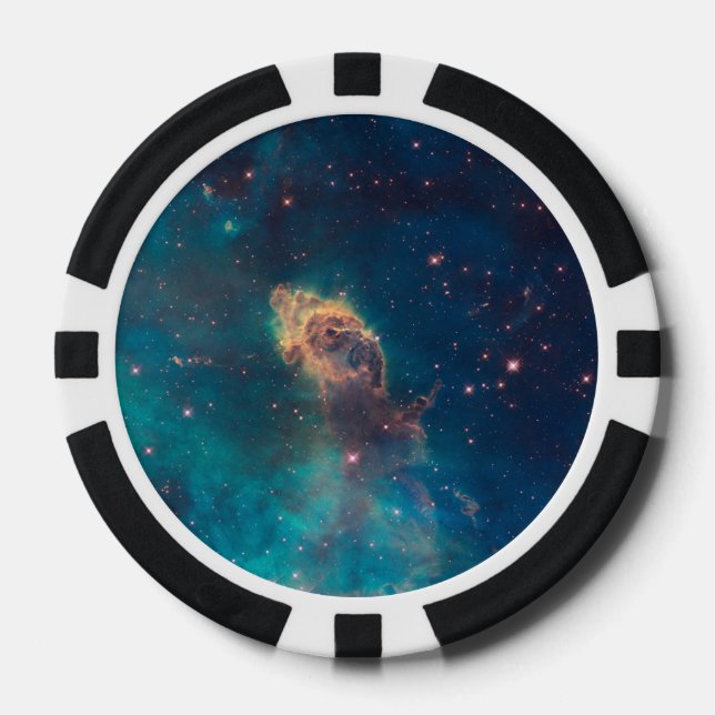 Jet in Carina- WFC3 UVIS Full Field Poker Chips (Front)