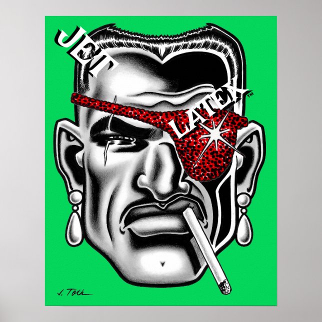 Jet Latex™/Broken Nose Poster (Front)