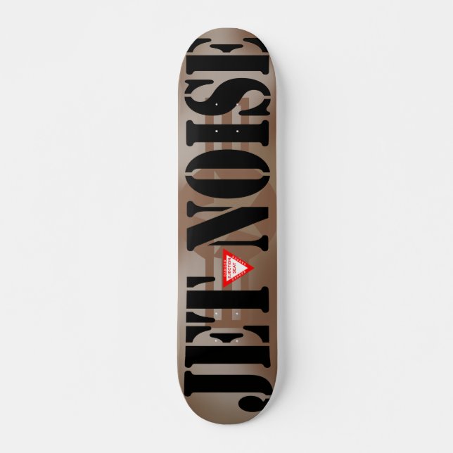 Jet Noise Desert Skateboard (Front)