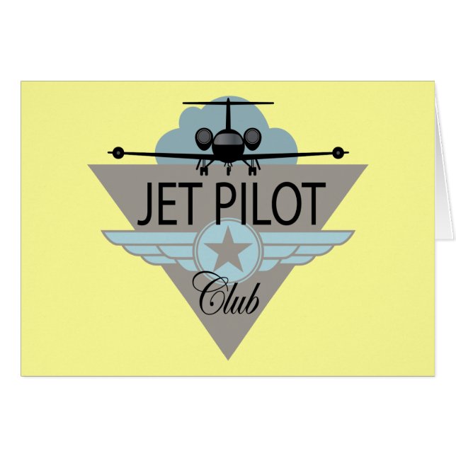 Jet Pilot Club (Front Horizontal)