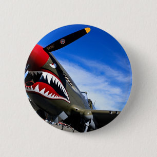 Jet Plane Aircraft Pilot Destiny Congratulations 2 Inch Round Button