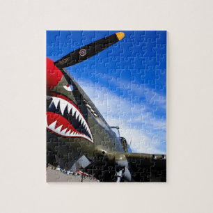 Jet Plane Aircraft Pilot Destiny Congratulations Jigsaw Puzzle