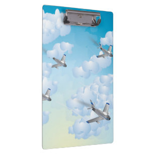 Jet Planes Clipboard