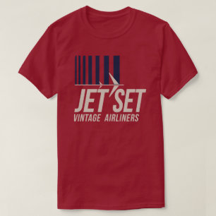 Jet Set Vintage Airliners T-Shirt