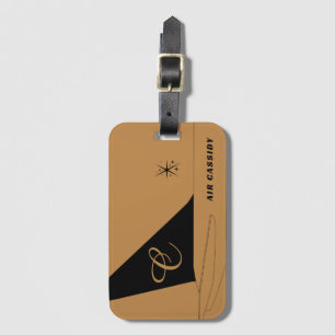 Jet-setter luggage tag