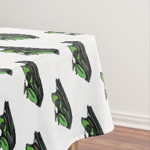 Jet ski cartoon illustration tablecloth