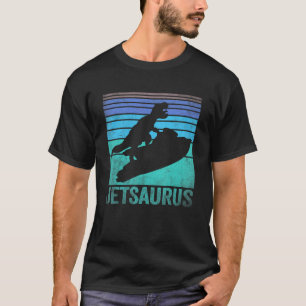 Jet Ski Dinosaurs Water Jetski Dino Watercraft R T-Shirt