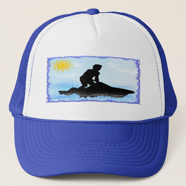 Jet Ski Dreams Trucker Hat (Front)