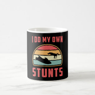 Jet Ski I Do My Own Stunts Jet Skiing Water Jetski Coffee Mug