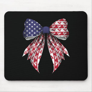 Jet Ski Jet Skiing 4th Of July Usa American Flag P Mouse Pad