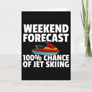 Jet Ski Jet Skiing Skier Driver Water Sport Card
