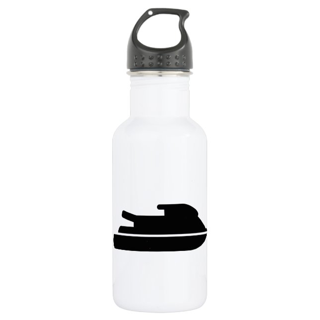 Jet ski jetskiing 532 ml water bottle (Front)