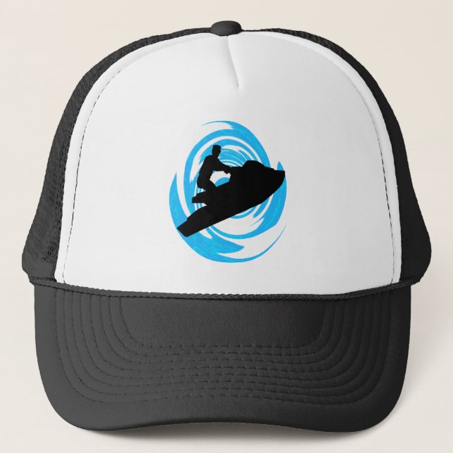 JET SKI ME TRUCKER HAT (Front)