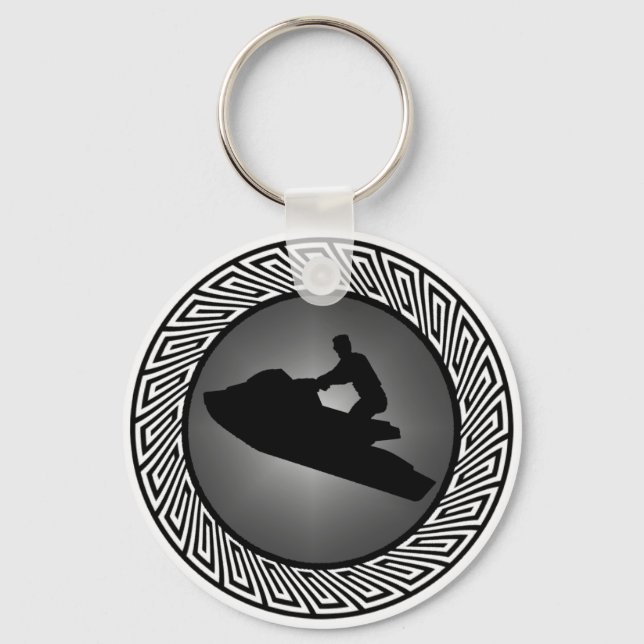 JET SKI MOONLIGHT KEYCHAIN (Front)