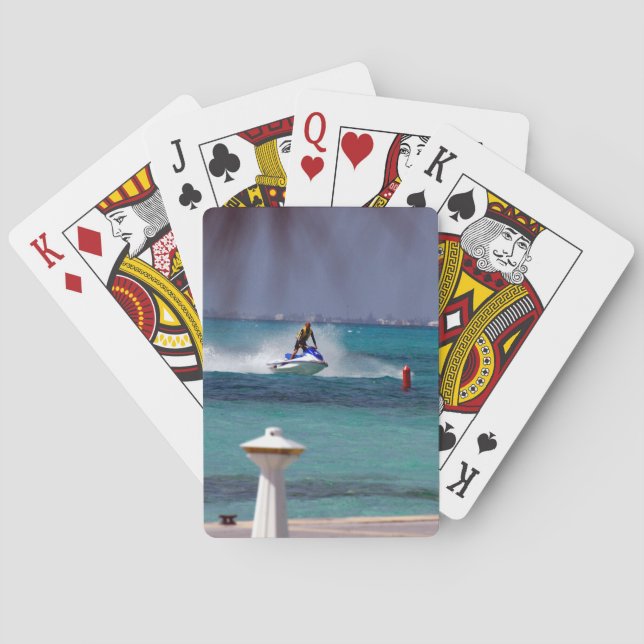 Jet Ski Paradise Playing Cards (Back)