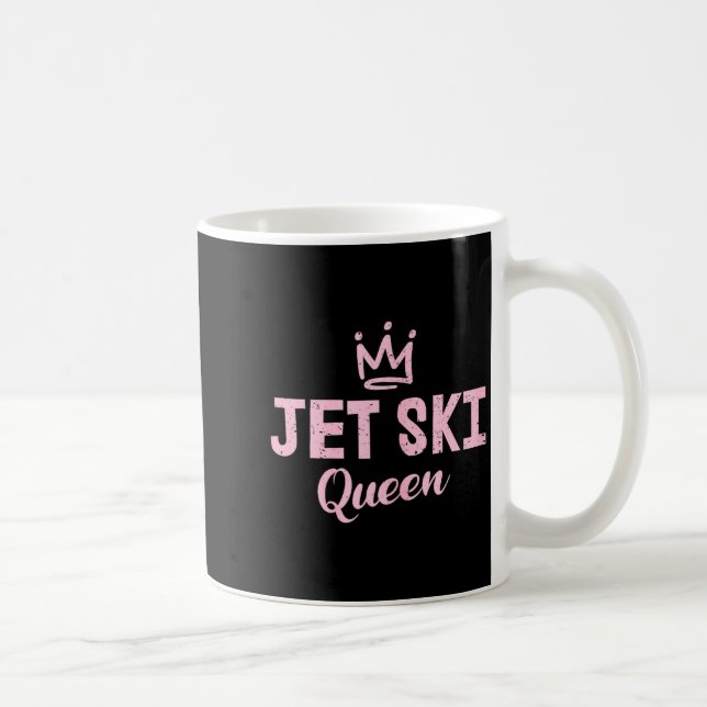 Jet ski queen _ jet-ski lover  coffee mug (Right)