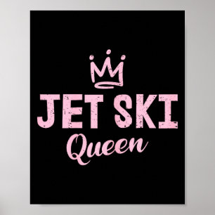 Jet ski queen _ jet-ski lover  poster