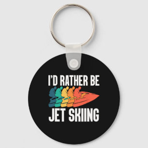 Jet Skier Driver Personal Watercraft Motorsport Je Keychain