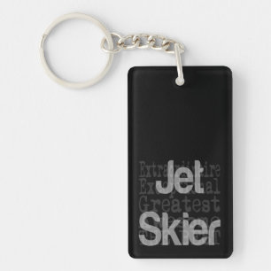 Jet Skier Extraordinaire Keychain