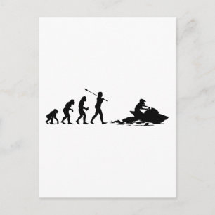 Jet Skier Postcard
