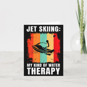 Jet skiing kind of water therapy water sport jet card