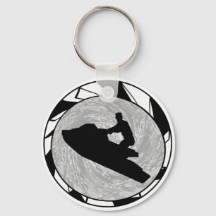 JET SKIING SOUNDER KEYCHAIN