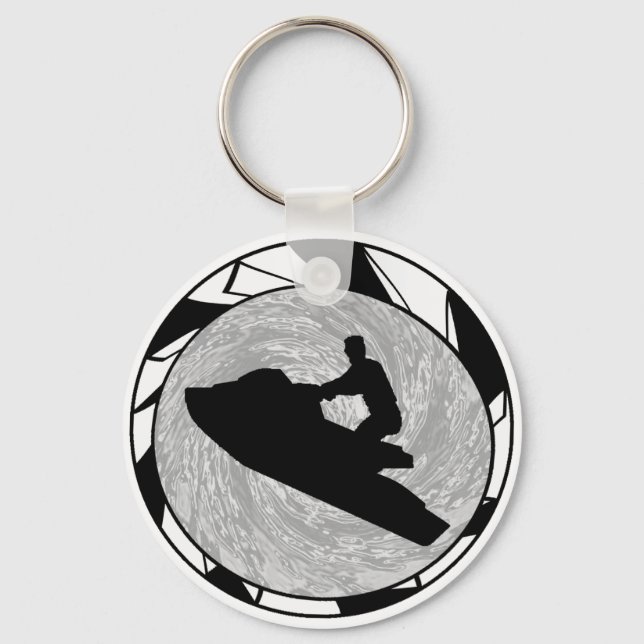 JET SKIING SOUNDER KEYCHAIN (Front)
