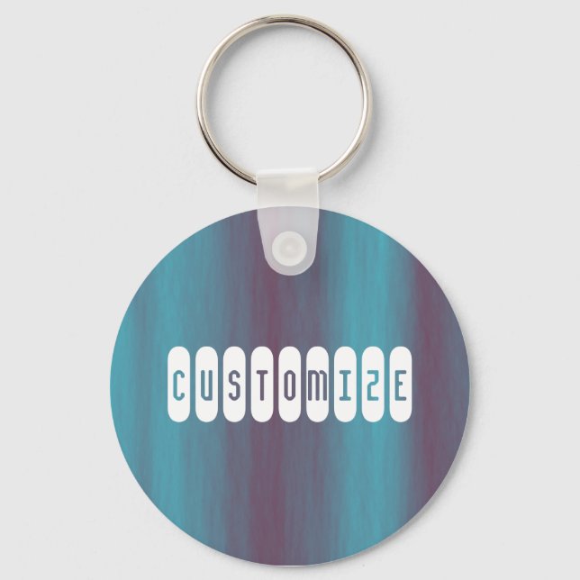 Jet Stream - Template Keychain (Front)