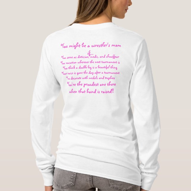 JET Wrestling T-Shirt (Back)