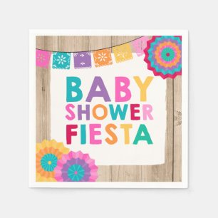 Jetable Baby shower de Mexicain de serviette de baby