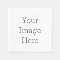 Jetable Créez votre propre serviette de papier de cocktai