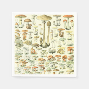 Jetable Serviette de papier de champignons