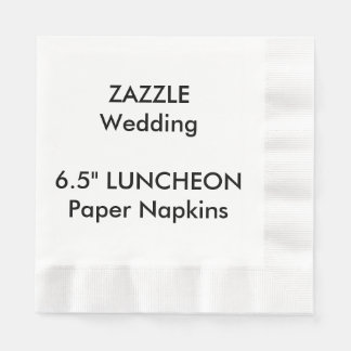 Jetables Mariage Custom LUNCHEON Papier jetable serviettes