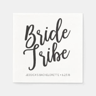 Jetables Serviettes Bachelorette - serviettes de la tribu d