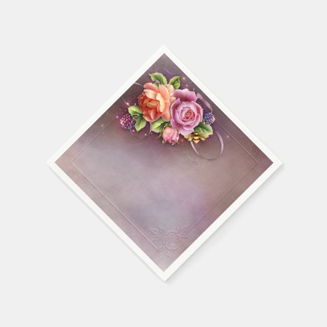 Jetables Serviettes de cocktails standard (Coin)