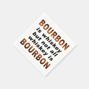 Jetables SERVIETTES DE PAPIER - non tout le whiskey est